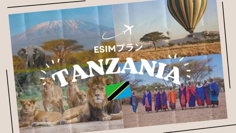タンザニアに行くならeSIMがおすすめ！購入から設定までわかりやすく解説｜iPhone・Android