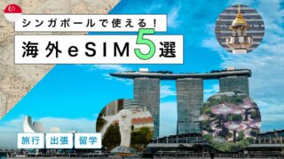シンガポールにおすすめの海外eSIM5選!選び方から注意点までわかりやすく解説